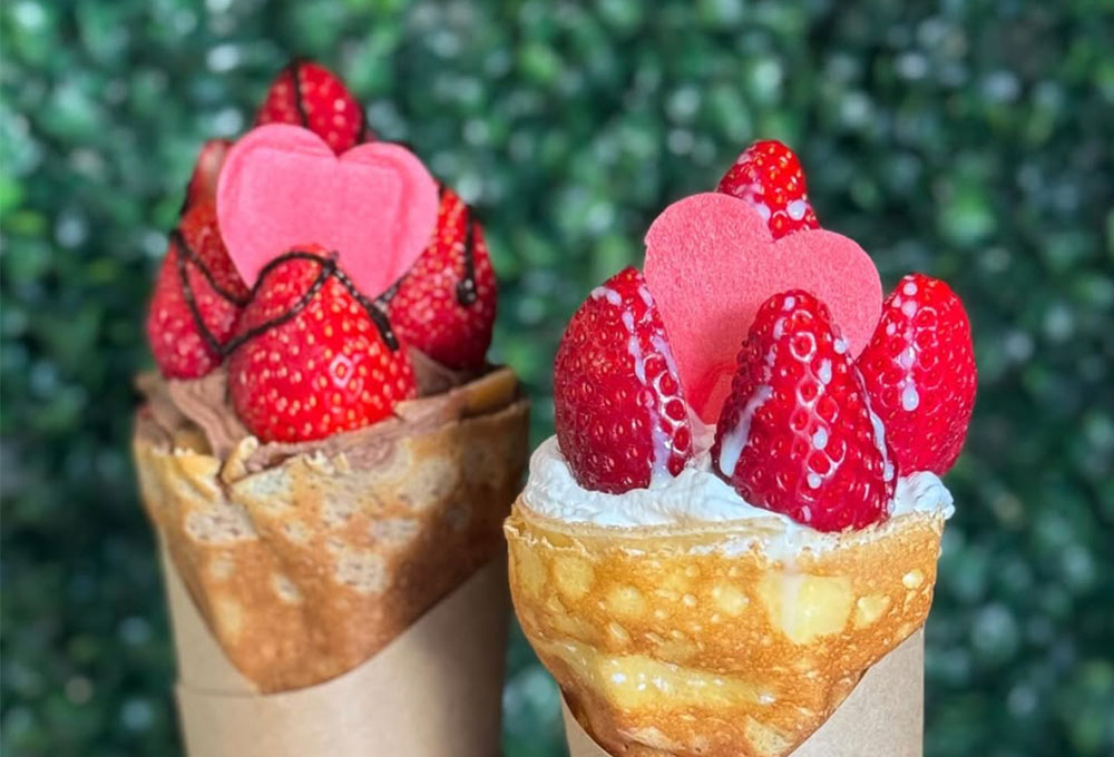 cocoleaのいちごクレープ